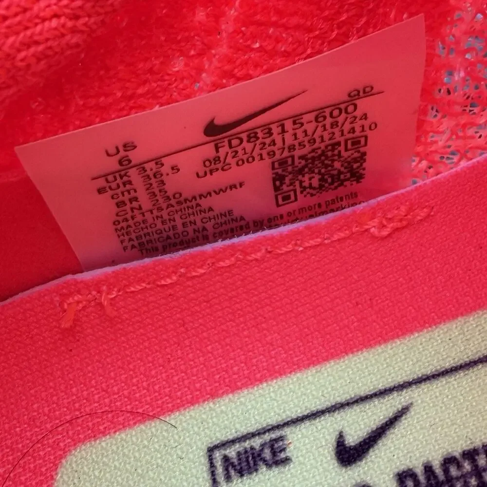 Nike Air Zoom Alphafly NEXT% 3 Bright Crimson Lime Blast Women’s SZ 6 FD8315-600